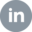 Linkedin logo in a circle