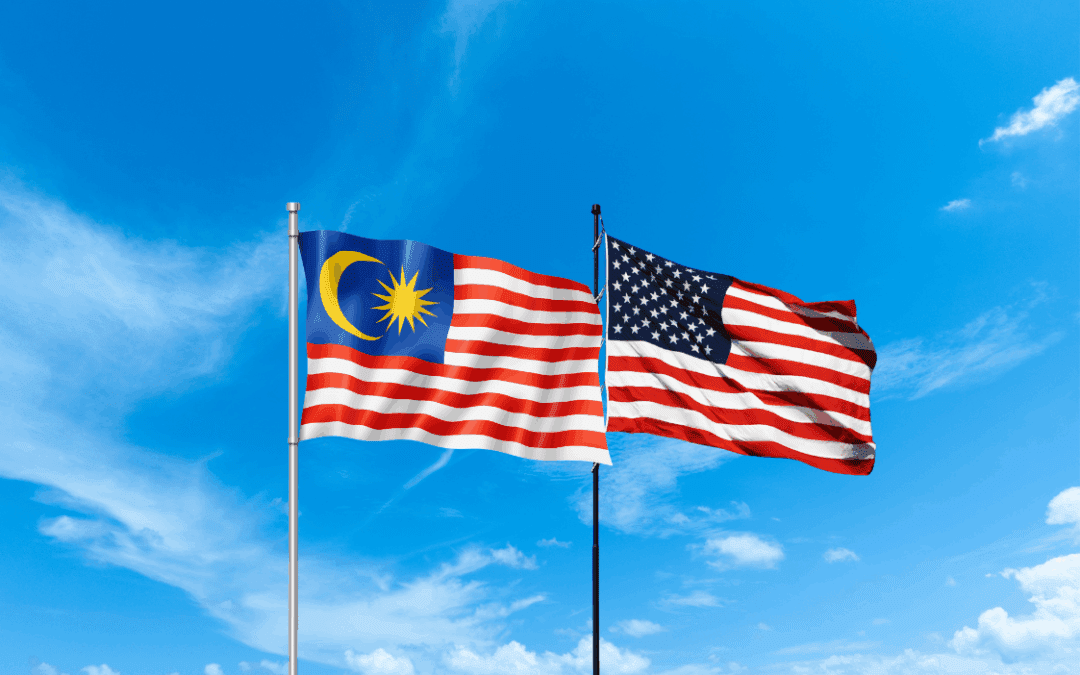 马来西亚至美国的货物运输